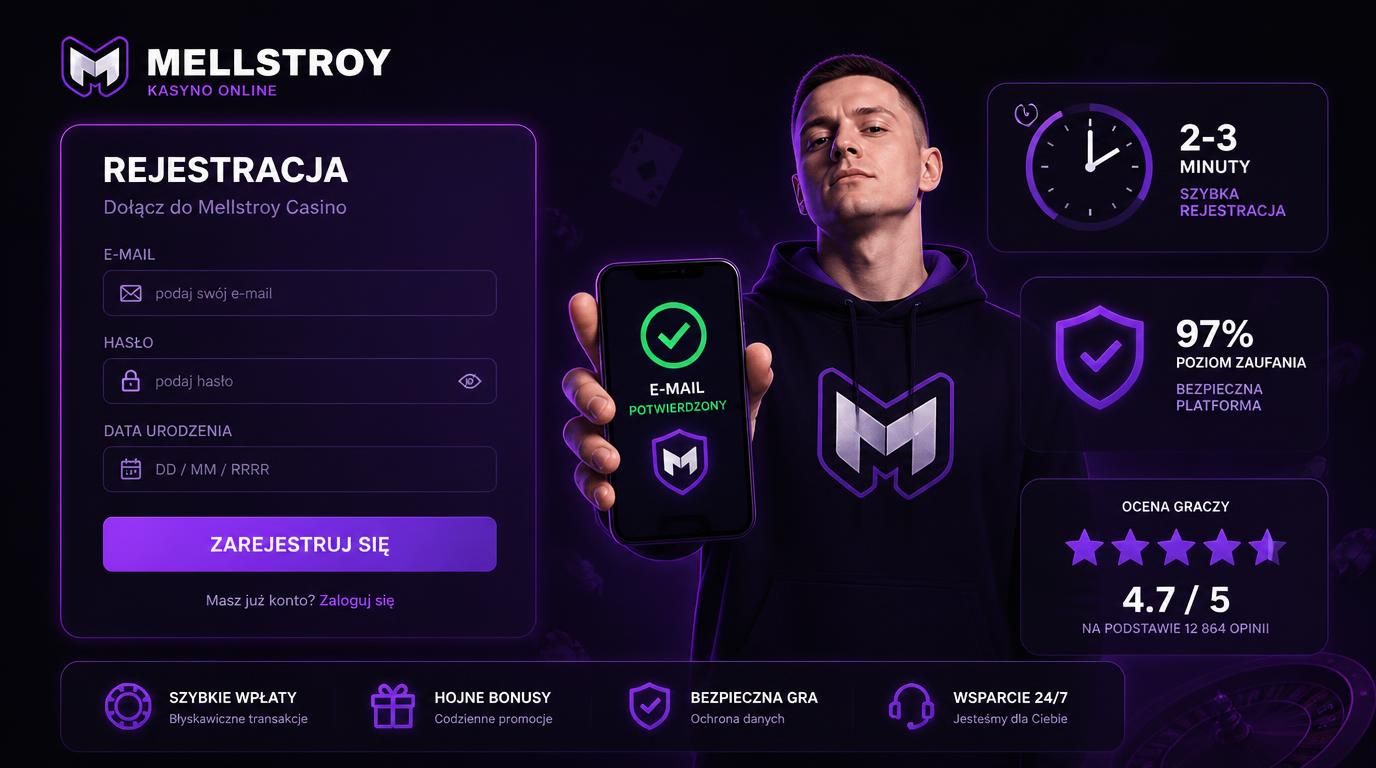 formularz rejestracji online z oceną zaufania i czasem rejestracji